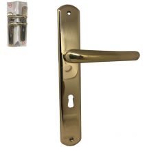 Maniglie per porte interne Oro Lucido Placca intera h 149 P8 Clivia ValliEvalli