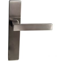 Maniglie su piastre quadrate - 'patricia' Klose Besser Acciaio inox 304. Bec de cane