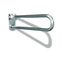 Maniglione barra ribaltabile con piastra lunga cm 70 inox satinato