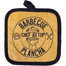 Manique de cuisine Moutarde Barbecue Plancha