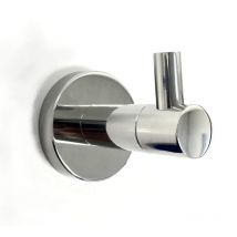 Manissa - Stainless Steel Robe Storage Towel Hooks Door or Wall Mounted Bathroom Kitchen Accessory Made from Premium 304 Grade Strainless Steel to