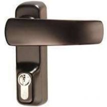 City - 94011005T Manilla, cilindro de perfil europeo para Idea - Negro