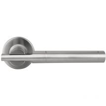 Manivela Puerta Clovan Inox Inox Sat. M-918 Rda. 53 Ros.Rda. 9