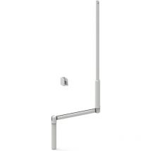 Zurfluh Feller - Manivelle Blanche Complète de 1300mm pour Volet Roulant - Manivelle zf avec Tringle de Ø9,4/12mm pour Store ou Volet Roulant