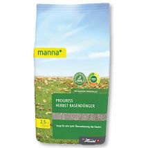 Manna - Progress Herbstrasendünger 2,5 Kg Rasendünger Herbst Herbstdünger
