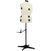 Torana - Mannequin de robe ajustable pour femme Crème l Taille 44-50