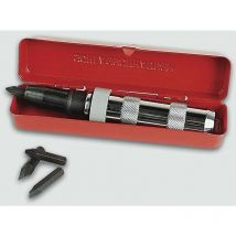 Tournevis à chocs en coffret métal avec 4 embouts mannesmann m179