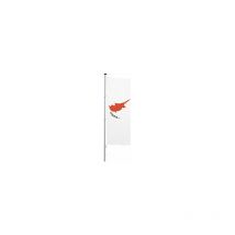 Mannus - Bandera para izar/bandera del país formato 1,2 x 3 m Chipre