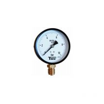 Sferaco - Manomètre Acier à cadran sec radial Mâle 1/2 (15/21) - Ø100 - de 0 à 10 bar