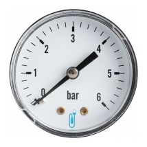 Manomètre axial 6 bar - Distrilabo