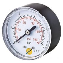 MTD - Manomètre sec Axial 0 + 2,5 bars 1/4' - Ø50