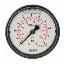 Manometro abs ø 63mm scala 0:60 filetto posteriore M1/4'