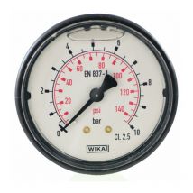 Manometro abs ø 63mm scala 0:25 filetto posteriore M1/4'