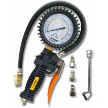 Manometro aria compressa pressione gomme 12 bar pistola gonfiaggio gomme