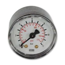 Manometro Attacco posteriore per compressori Walmec Art.61303 filettatura 1/4