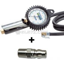 Wonder - manometro pistola inflador neumaticos bar psi michelin + rapida 1/4 japan