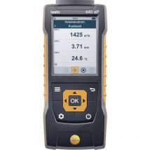 testo 440 dP Manometro Pressione dell'aria, Illuminamento, CO2, Temperatura, Velocità del vento -150 - +150 hPa