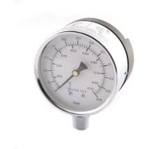 Clas - Manomètre 0-600bar pour pompe à tarer les injecteurs ac 4012 - sa 4001 Equipements