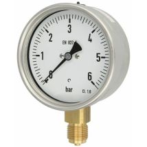 Manomètre à tube Bourdon 0 - 6 bar