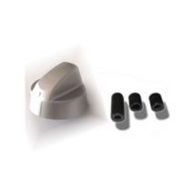 Manopola pomello Piano cottura, Cucina Universale colore Silver