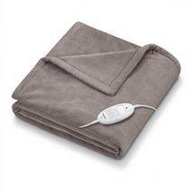 River - beurer HD75 manta calefactora con desconexión automática 100W 180x130cm gris