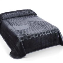 Mora - manta gofrada serena 413 de 90 cm - Gris Humo