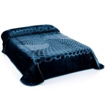 Mora - manta gofrada serena 413 de 180 cm - Petróleo