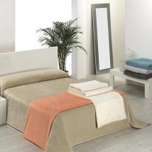 Manta MICRO CORAL C09 de Mora Gris Perla - 135 cm