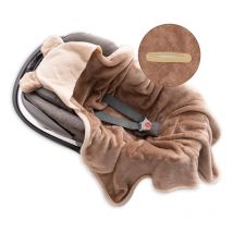 Manta muselina Koala con capucha, 95x95