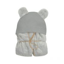Manta muselina Koala con capucha, 95x95