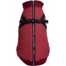 Manteau Bomber bordeaux avec harnais intégré Taille : 36M