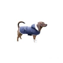 Manteau chaud pour chien Kerbl teddy - 55 cm - Bleu
