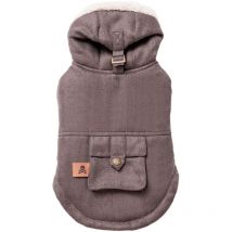 Manteau pour animal de compagnie taille L (45 cm) en polyester marron 365 Scalpers Home.