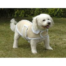 Manteau pour chien grands froids - Beige - Astuceo