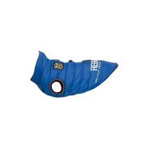 Trixie Manteau Dogs Pet Clothing - Jacket Coat Vest with Harness Dogs Large Small Medium Dogs Accessories Coat Harness Saint-Malo Size XS 30 cm Blue