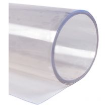 Comercial Candela - Mantel Mesa Transparente Grosor 15 Micrones 140X200CM 100% pvc Hule Paño De Mesa Protector De Mueble