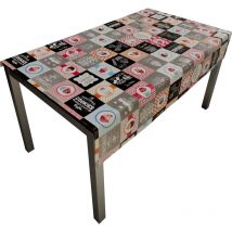 Comercial Candela - Mantel Composicion pvc Base Poliester Antimanchas Muffins 140X160 cm