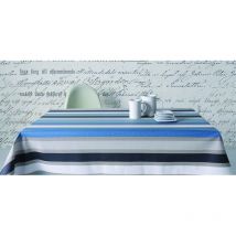 Aitana Textil - Mantel Louvre Caravaggio azul - 140 cm - 25 m
