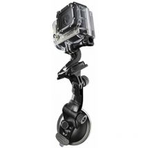 20246 - Saugnapfhalter für GoPro Hero und GoPro Session, Farbe schwarz - Mantona