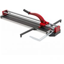 Manuelle Fliesenschneidmaschine 80cm Fliesen Schneider , Aluminium, Infrarot-Positionierung, Doppelspurige Führungsschiene, Rutschfester Gummigriff,