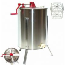 Manuelle Honigschleuder hs 4 Rahmen Waben Honig Edelstahl Imkerei Schleuder