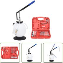 The Living Store Manueller Öleinfüller für Automatikgetriebe + Werkzeuge 7,5 L - Getriebeöl Einfüller - Automatikgetriebeöleinfüller - Ölwechsel Set