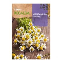 Rocalba - manzanilla bolsitas semillas 1g, Pack 5 Sobres
