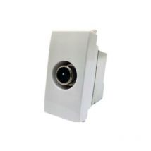 Prise tv compatible gem vimar plana 14300.01 blanc - 626b