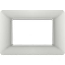 Technopolymer platte joy kompatibel bticino matix am4803msl 3 module silber - m8003-05