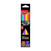 832003 pastello colorato Blu, Verde, Arancione, Porpora, Rosso, Giallo 6 pz - Maped