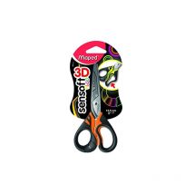 Schere sensoft 3D fluo, rund, lãnge: 135 mm 484310 - Maped