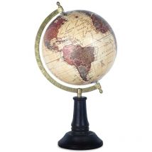Origen - Mappamondo vintage in metallo Malraux