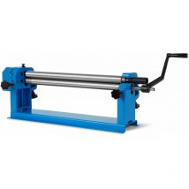 Eberth - AK1-RB610 - Máquina de doblar (rodillo de 610 mm, rodillo superior orientable, manivela de mano suave) Máquina curvadora redonda
