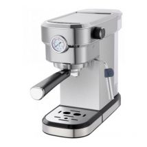 Kitchenchef - Máquina de espresso de acero inoxidable de 20 bares - kcp.expr.6851 - kitchen chef -